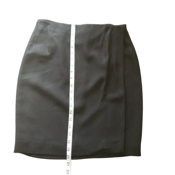 Vintage Ports International black black wrap skirt - Picture 6 of 6